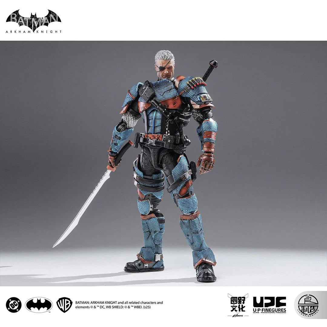 Pre-sale LPZZ 1/12 ROUNO CUEURE DC002 Deathstroke Arkham Knight Action Figure Model Movable Collectible Model Anime Figure Toys