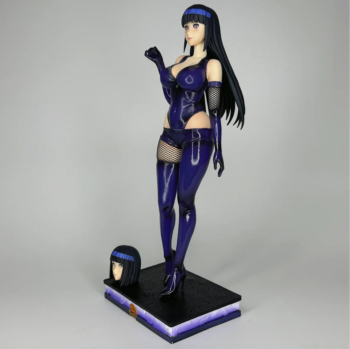 Naruto Anime Pretty Girl Jiaoying Hinata - Double Headed Surrounding Statues Handmade GK Model Ornament Wholesale