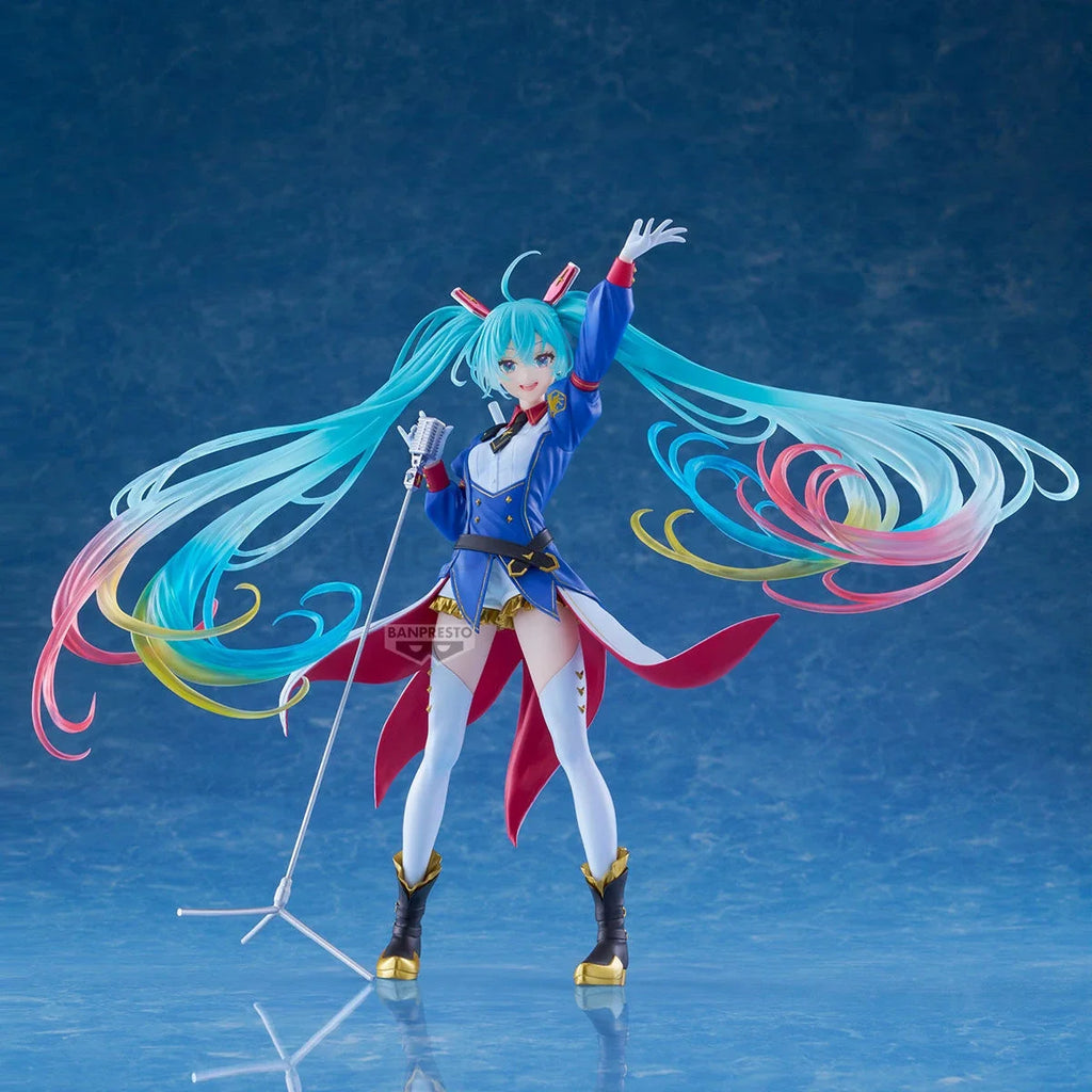 Original Genuine Bandai Prepainted Banpresto Evolve Gundam X Miku Anniversary Special Project Piapro Characters Hatsune Miku