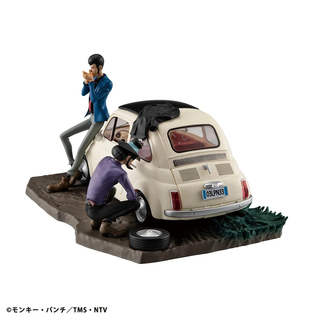 Original Lupin III LUPIN THE GALLERY Punk At Dawn Lupin The Third PVC Figure Model Collection Toy Gift