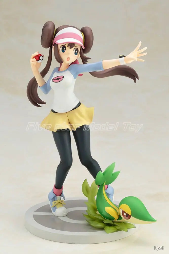 In Stock Original KOTOBUKIYA ARTFX J Pokémon Mei with Vinegar Snake 1/8 Action Figure Model Toys Gifts Collection