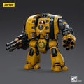 JOYTOY 1/18 lmperial Fists Leviathan Dreadnought with Cyclonic Melta Lance and Storm Cannon Mecha Anime Model Action Figures Toy