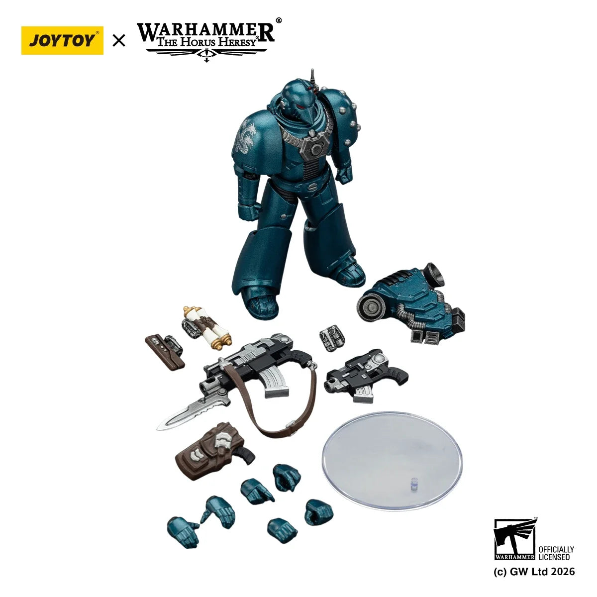 【Pre-sale】JOYTOY Warhammer 40K Alpha Legion MKVI Tactical Legionary 1/18 Action Figure Toys Collection