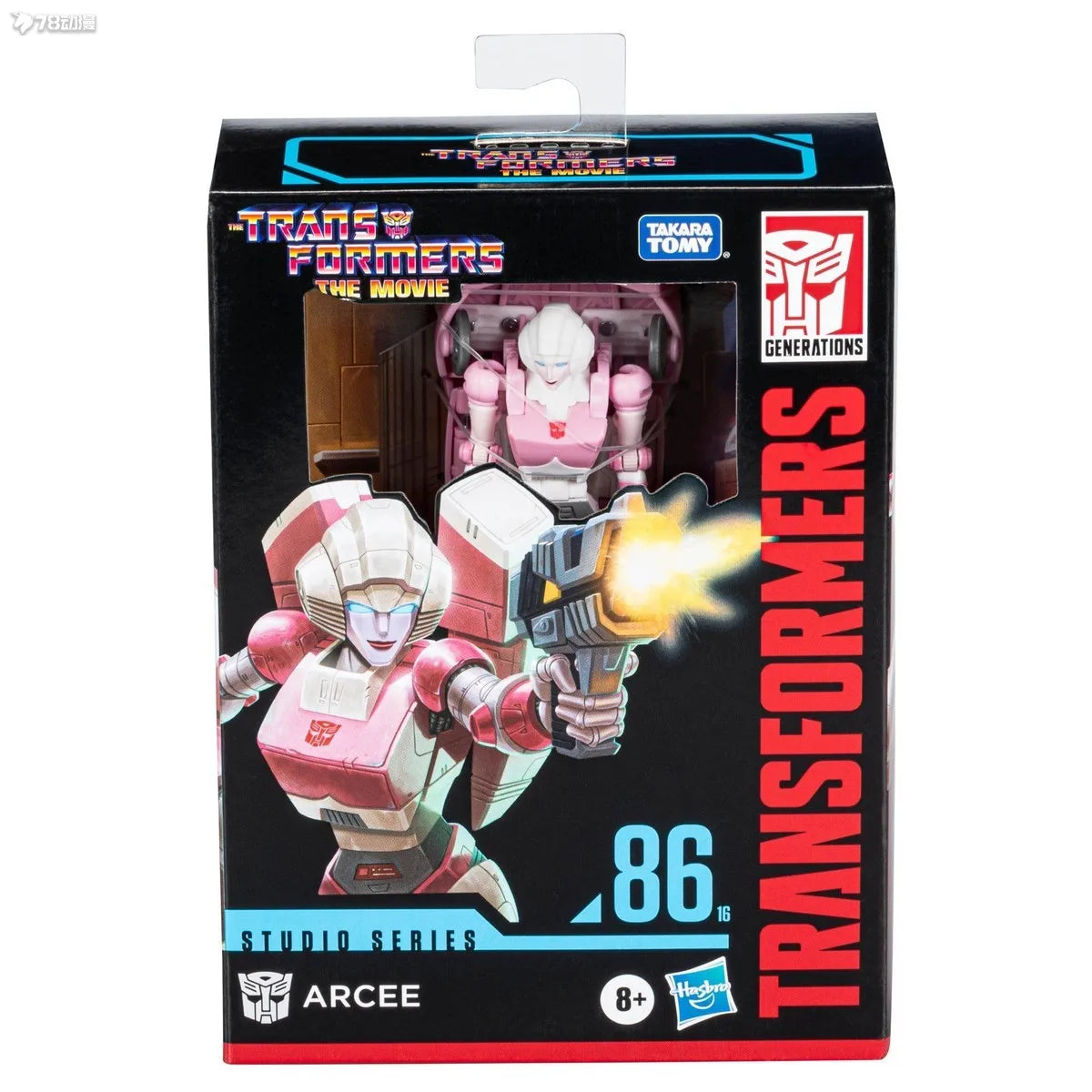 In Stock Original Hasbro Studio Series SS-86 Big Movie 16 Arcee Class D Transformation Action Figure Articulated Collectible