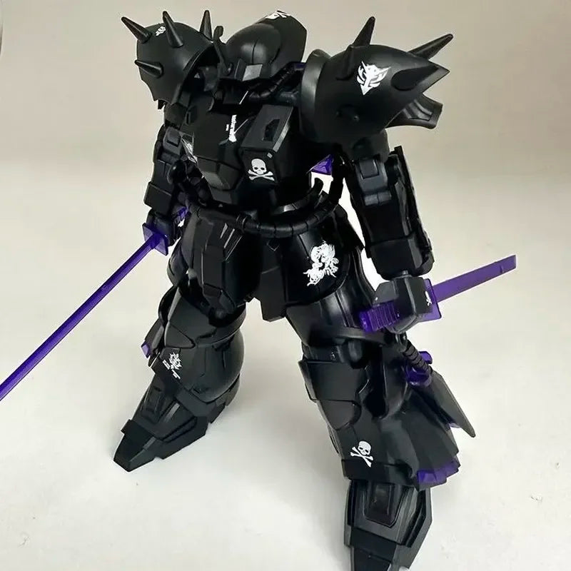HG /144 MS-08TX Efreet Night Fighting Type Black Warrior Color Mechbausatz Modellbausatz Actionfiguren Dekorativer Jungen Spielzeug Geschenk