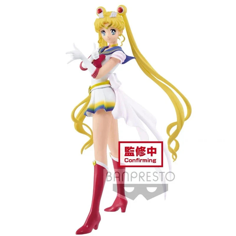 Bandai Gekijouban Bishoujo Senshi Super Sailor Moon Action Figure Eternal Girls Memories Glitter Glamours A Model Toy Gifts Toys