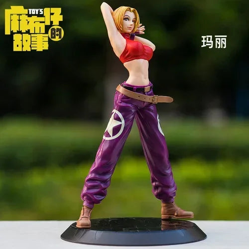 THEKINGOFFIGHTERS Action Figure Kyo Kusanagi Iori Yagami Mari Angel Game Model Ornament Toys Children Gifts
