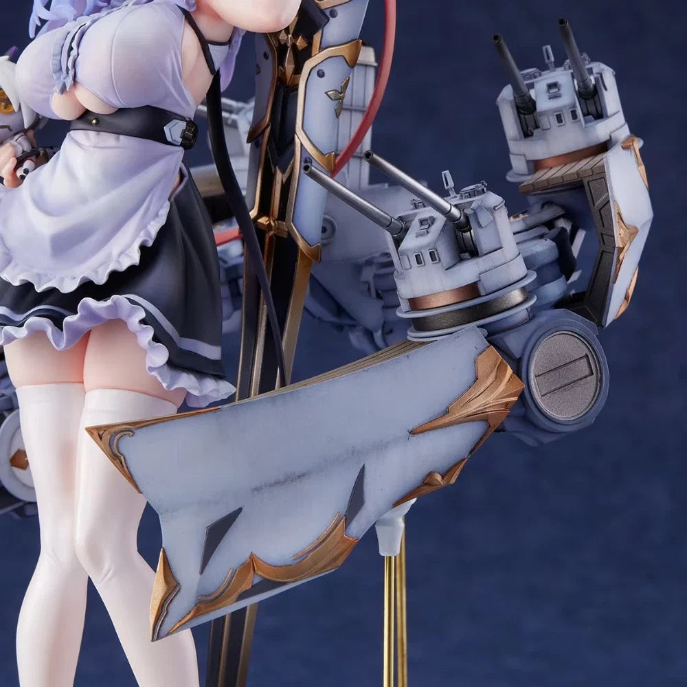 23CM Anime Gam Azur Lane Dido Figure 1/7 Heavy Armor Ver Maid Dress Up Stand Model Toy Doll Action Figure PVC