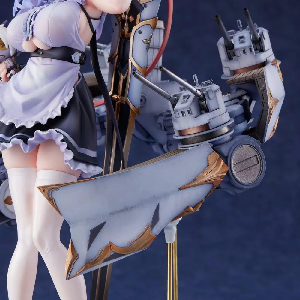 23CM Anime Gam Azur Lane Dido Figure 1/7 Heavy Armor Ver Maid Dress Up Stand Model Toy Doll Action Figure PVC