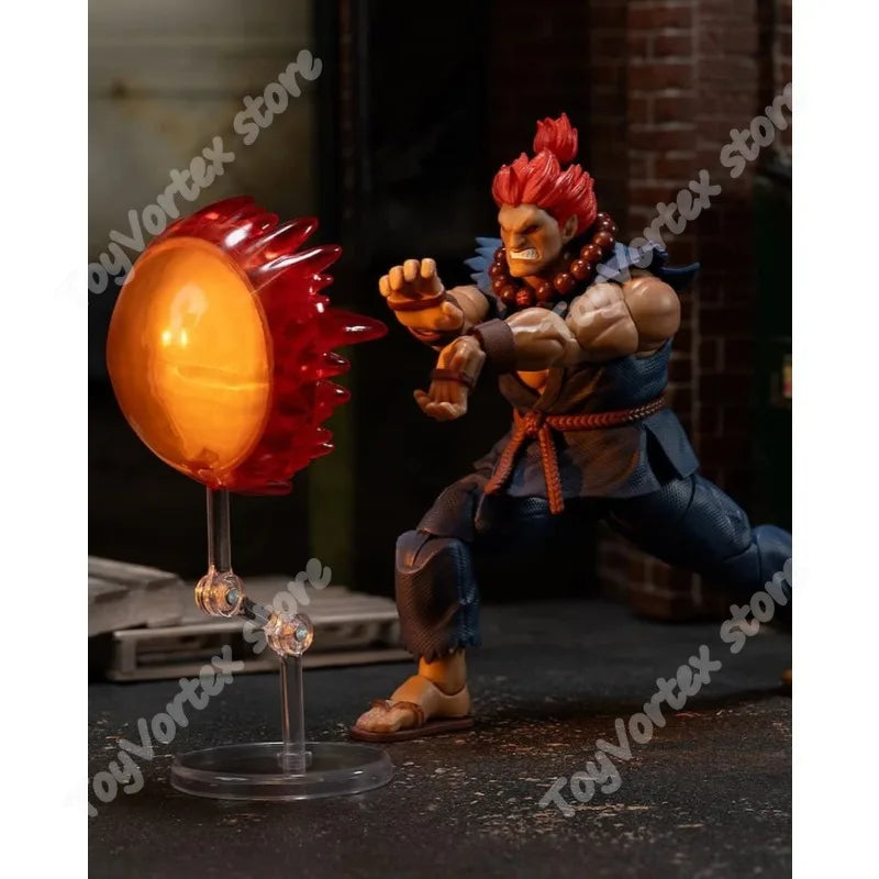 【24 hour shipping】JADA Toys Street Fighter 2 Akuma Gouki Action Figure Street Fighter Model Toy Collection Model Doll Toy Gifts