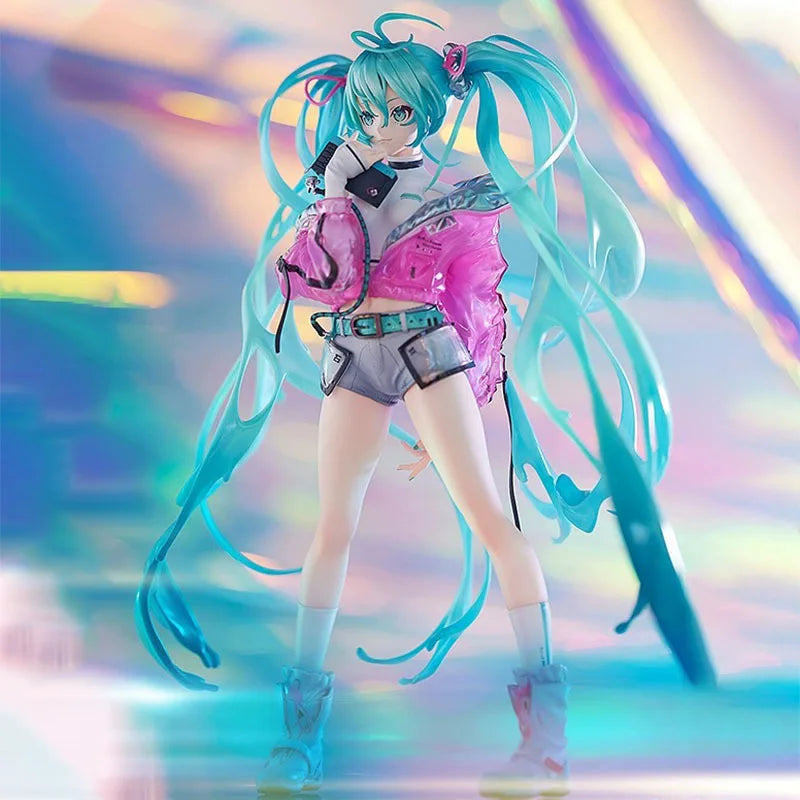 Miku Figures Anime Doll Miku Statue Collectible Model Miyama Mai Anime Girl Decoration Desktop Ornament Birthday Gift
