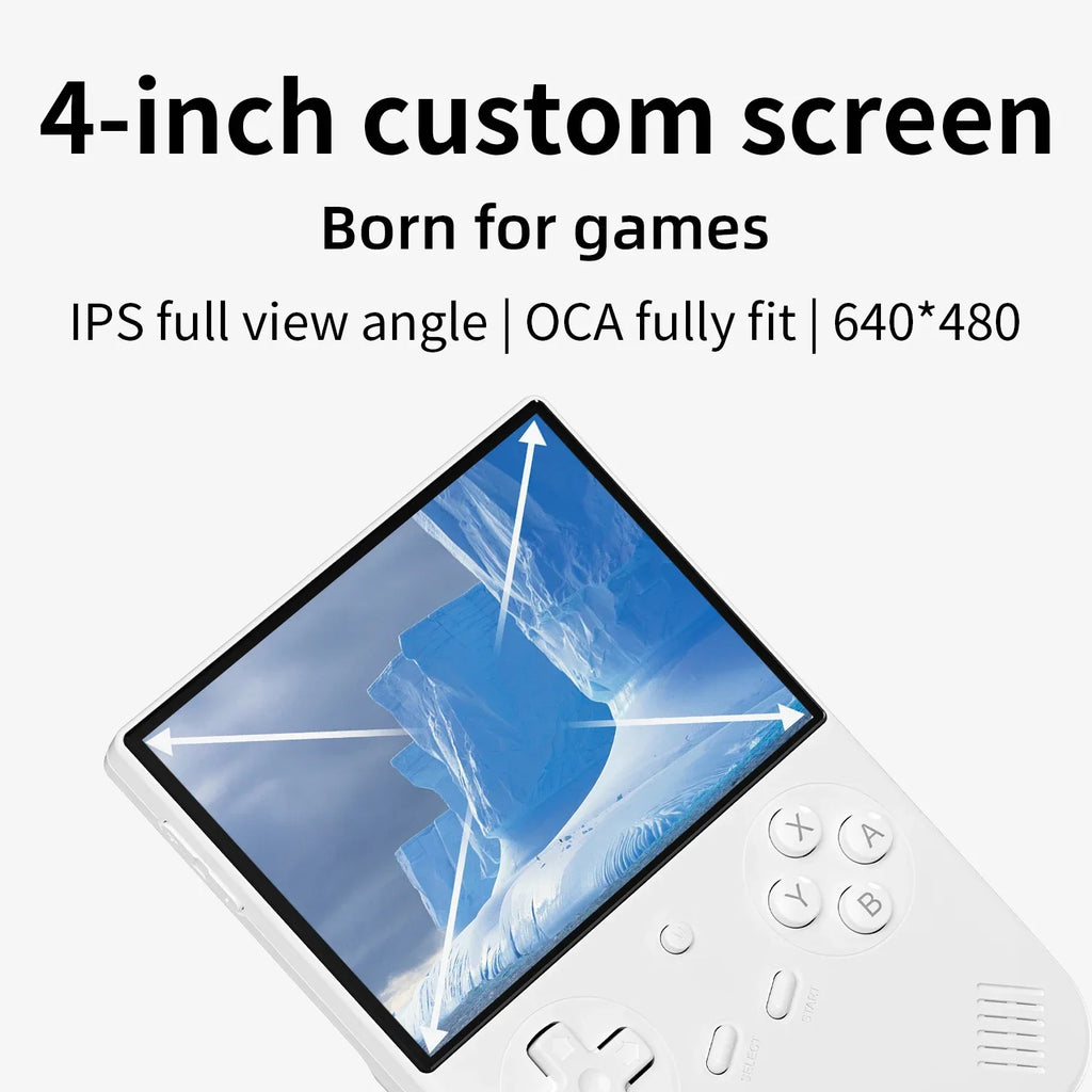 ANBERNIC RG 40XXV 64 Bit Linux 4.0'' IPS 640*480 Screen Portable Game Player TV-HD-Out 3200mAh Battery RG40XXV RGB joystick Gift