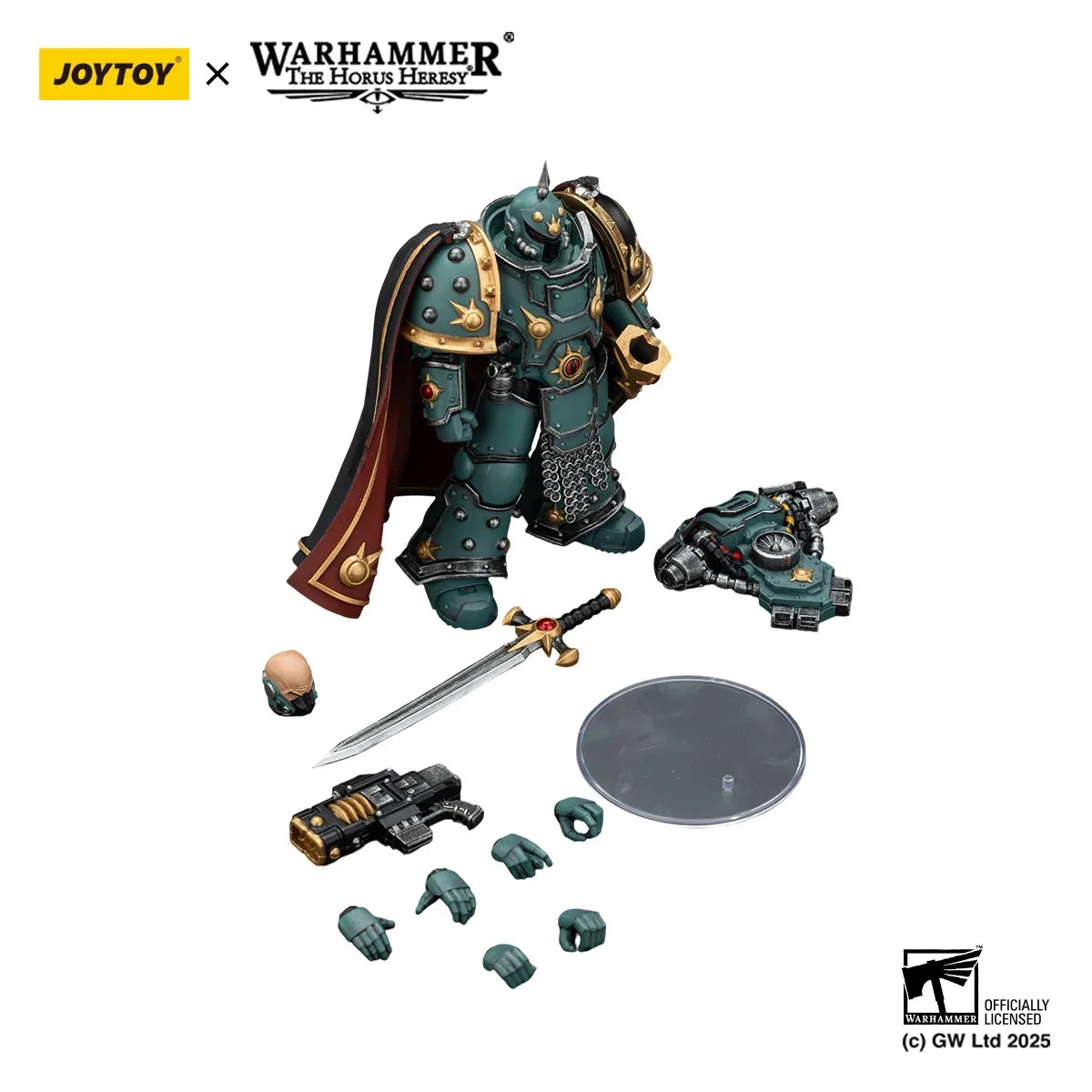 【In stock】JOYTOY 1/18 Action Figure Warhammer 40K Sons of Horus Legion Championship Gift Toys
