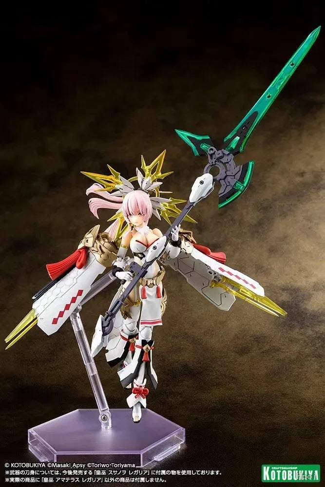 In Stock Original KOTOBUKIYA Megami Device AUV AMATERASU REGALIA Assembling Toys Action Figure Collectible Model Toys