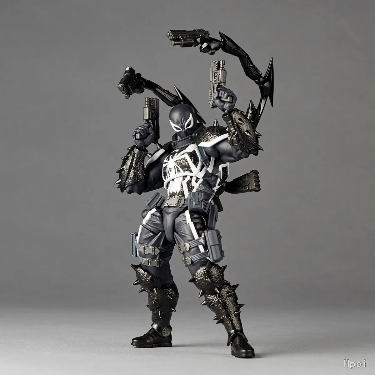 16cm  Marvel Comics Movie Figures Movable Secret Agent Venom Action Figure Statue Model Doll Collection Toys Gifts