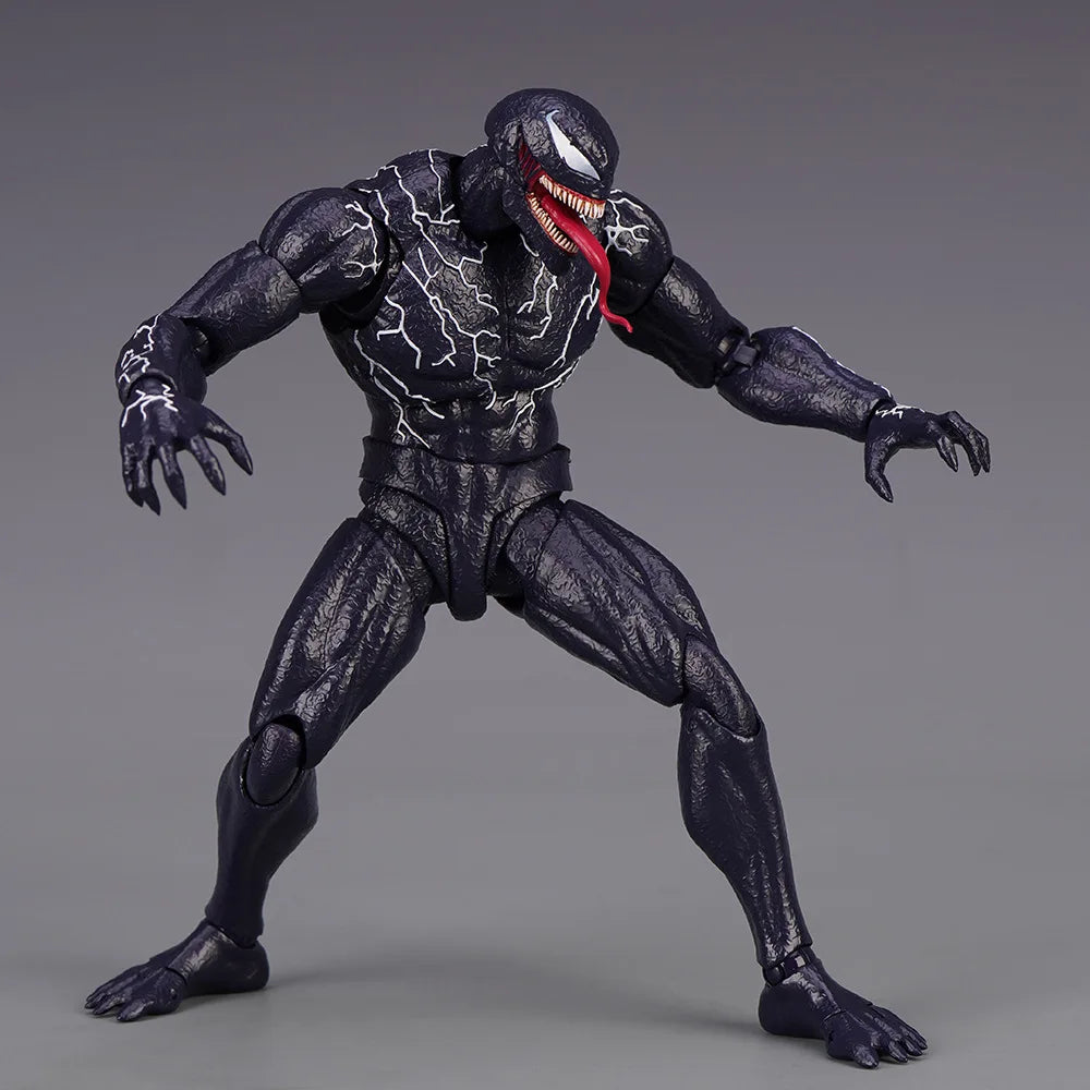 New Venom 3 Last Dance Action Figures Shf Venom War Horse Body Horse Peace Elite Ornament Model Doll Toys Xmas Gifts For Kids