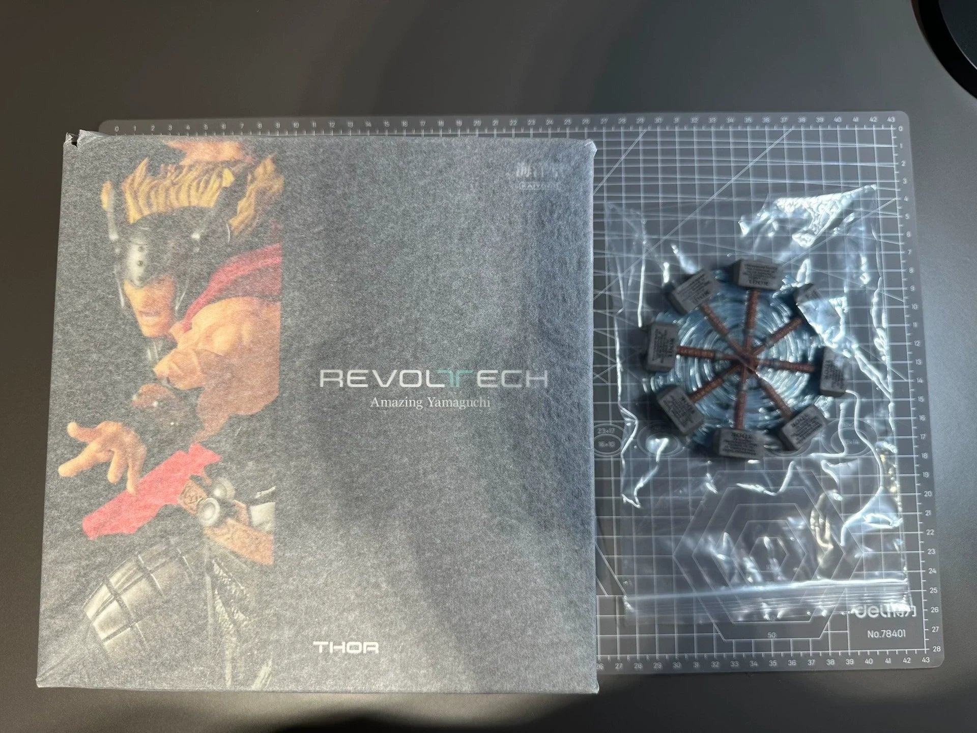 【Auf Lager】Kaiyodo Yamaguchi Revoltech Marvel Thor Actionfigur Anime Modell Trendspielzeug Desktop-Puppe Sammlerstück Geschenkfigur