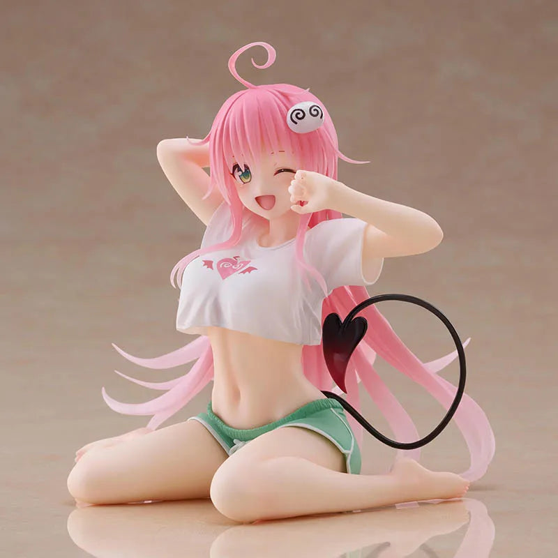 In Stock TAiTO To Love-Ru Darkness Desktop Cute Lala Satalin Deviluke ~Room Wear Ver.~ PVC 13CM Anime Action Figures Model Toy