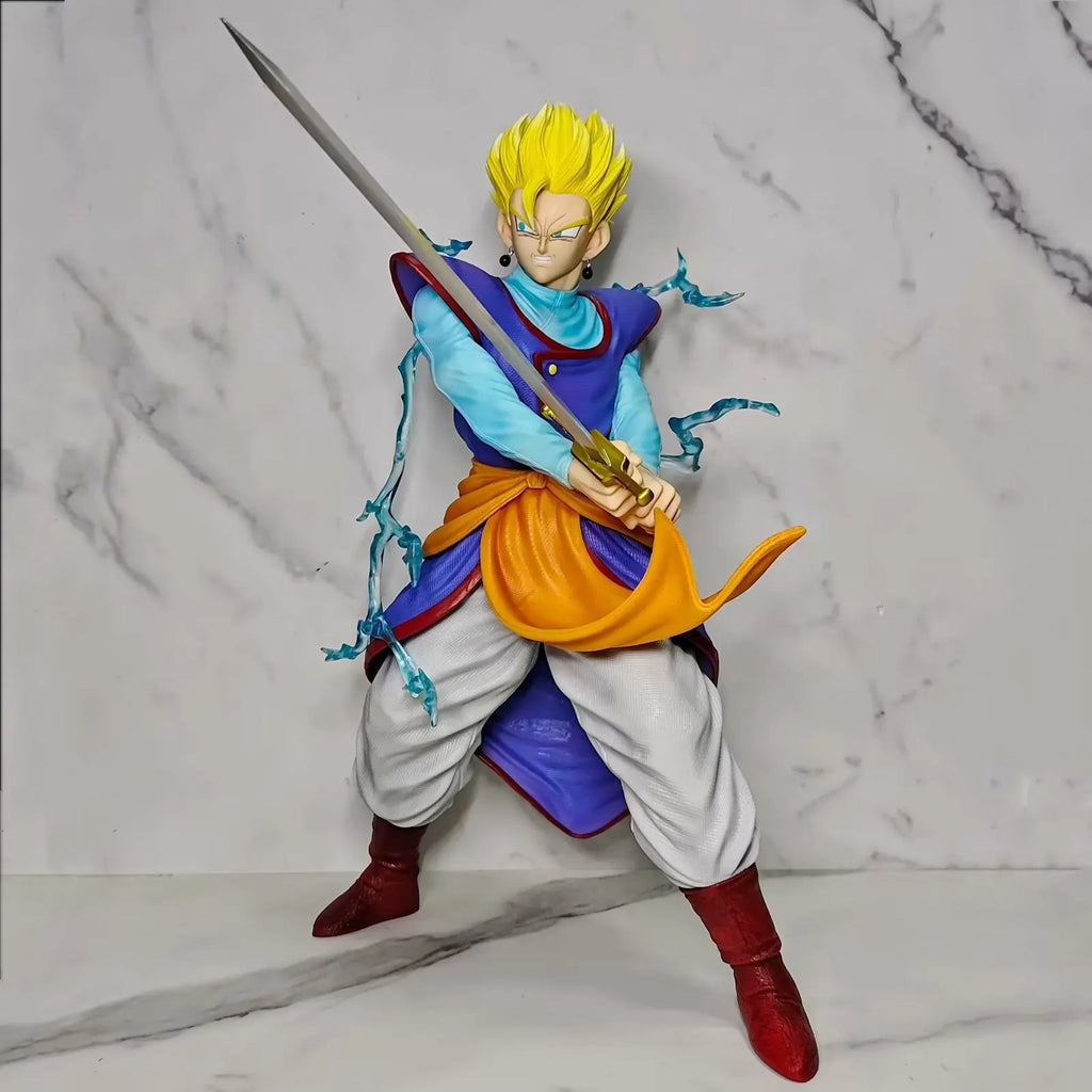 Dragon Ball Large Size 43cm Traje Gohan Figure Gohan Figurine PVC Anime Action Figures Collection Model Toys for Children GiftS