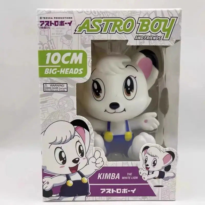 Astro Boy Uran Leo White Lion Classic Anime Q Version action Figure Cute Desktop Decor Collectible Toy Birthday Surprise Gifts