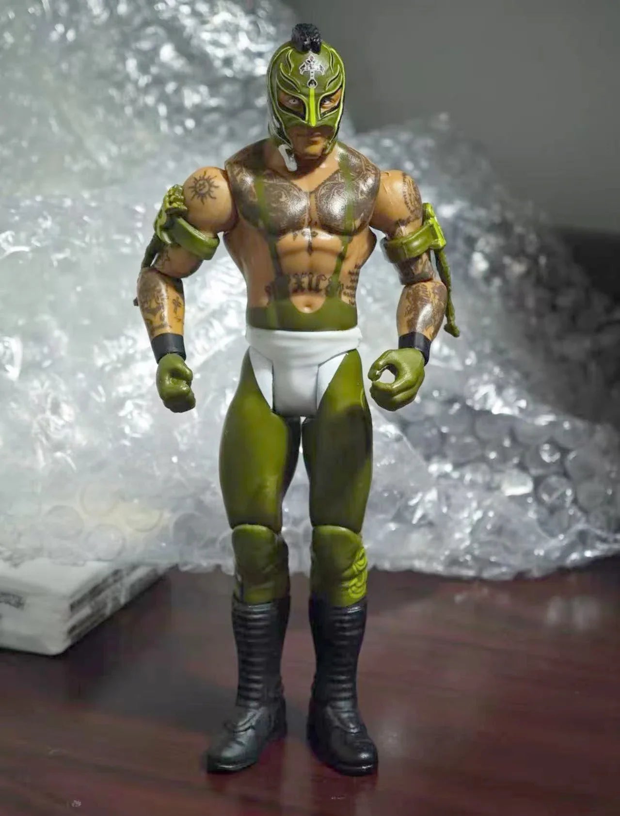 AEW Rey Mysterio1 Action Figure Wrestling Figure Display Collection Festival Gift