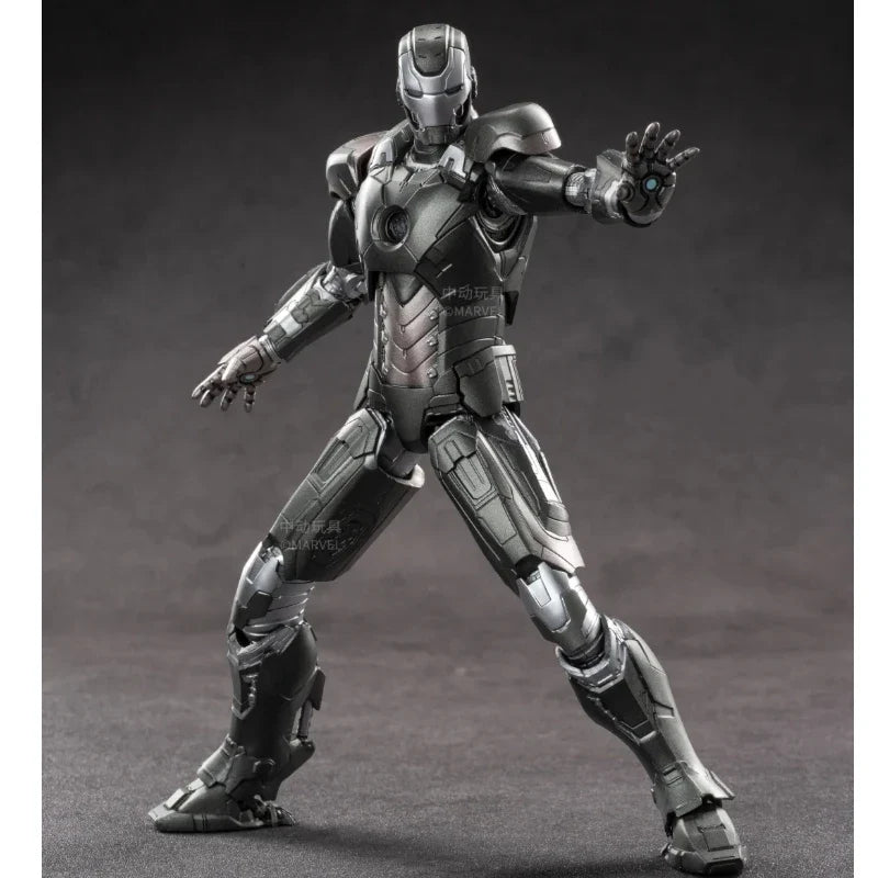 Marvel Original Zd Toys 1/10 Ratio 18cm The Avengers Iron Man Mrak 27 Mrak 14 Mark 11 Action Figure Garage Kit Toys Boy'S Gifts