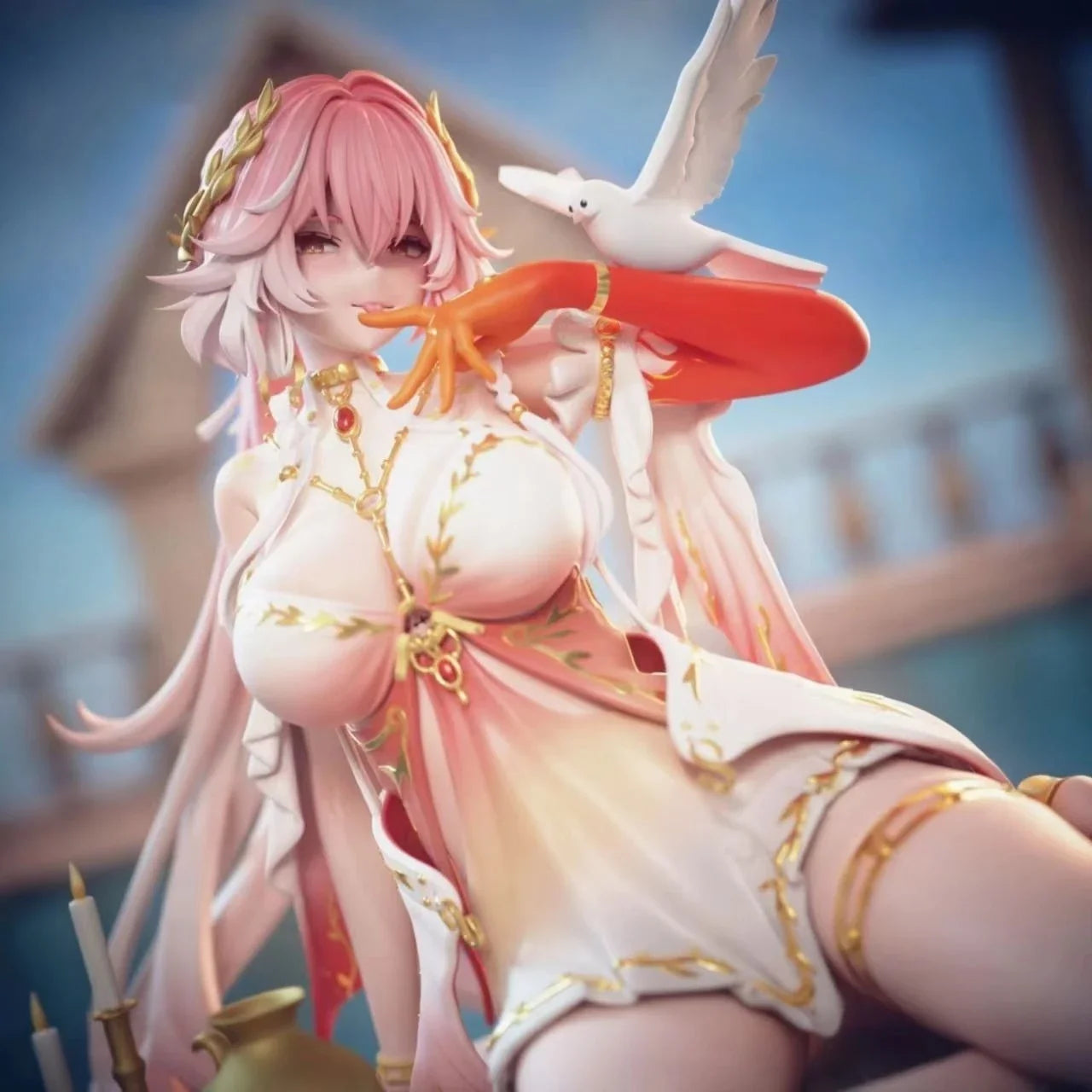 【Presale】Wuthering Waves Changli Game Character Sculpture Anime Figurine Action Statue Figures Cartoon Collectible Model Toy