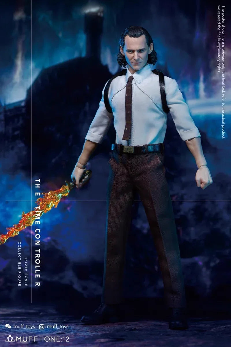 In Stock MUFF TOYS MF03 1/12 Scale Classic Science Fiction Movie Male Soldier Loki Full Set 6 lnch Action Figure Collection Toys
