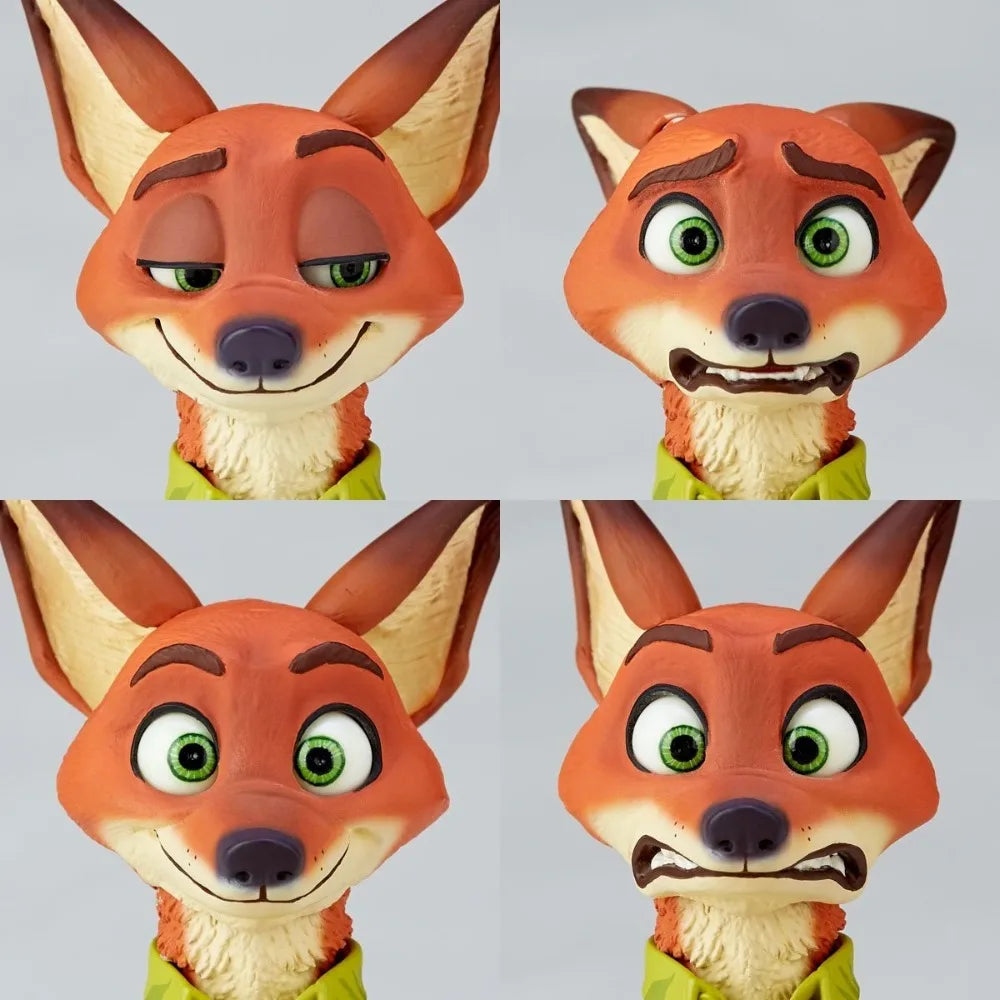 100% Original in Stock Kaiyodo Figure Complex Movie Revo (No.010), Revoltech Zootopia Nick Wilde Model Toys Model Decoration