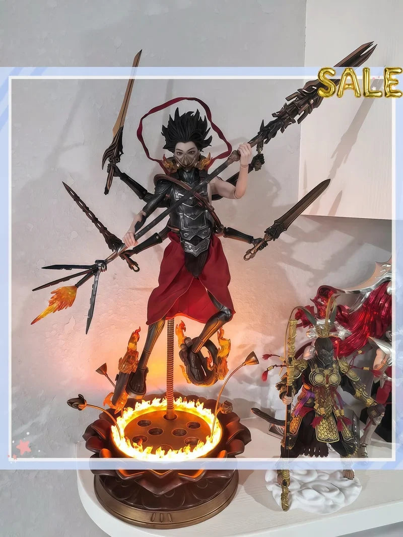 In Stock A Toys Na Zha 1/6 Action Figure  1/6 At-0001 Top Model Plaything Dark Myth Precious Collection Doll Good Christmas Gift