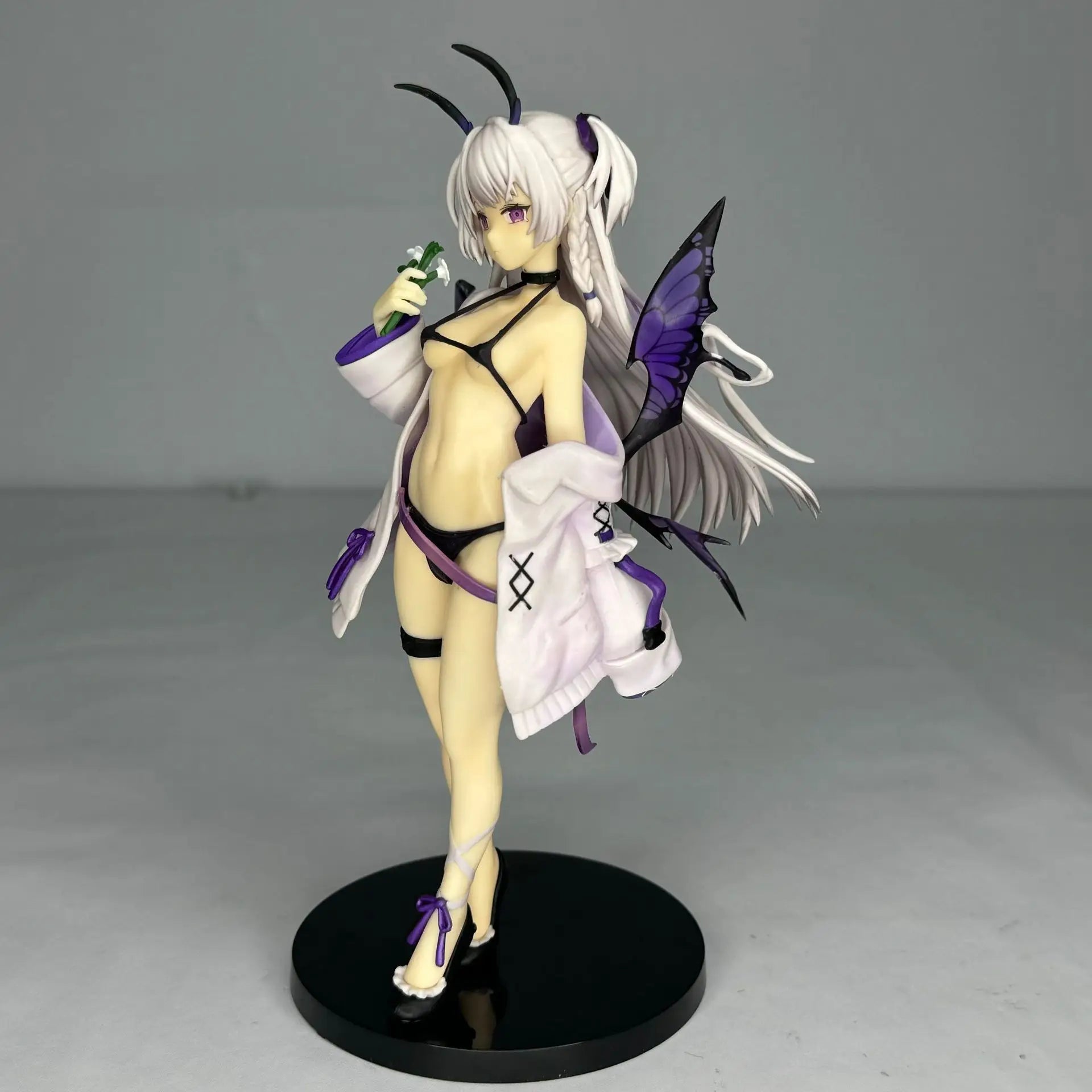Demon Girl 23cm Standing Position Anime Figure Model Statue Collection Desktop Decoration Ornament Toys Gifts For Fans