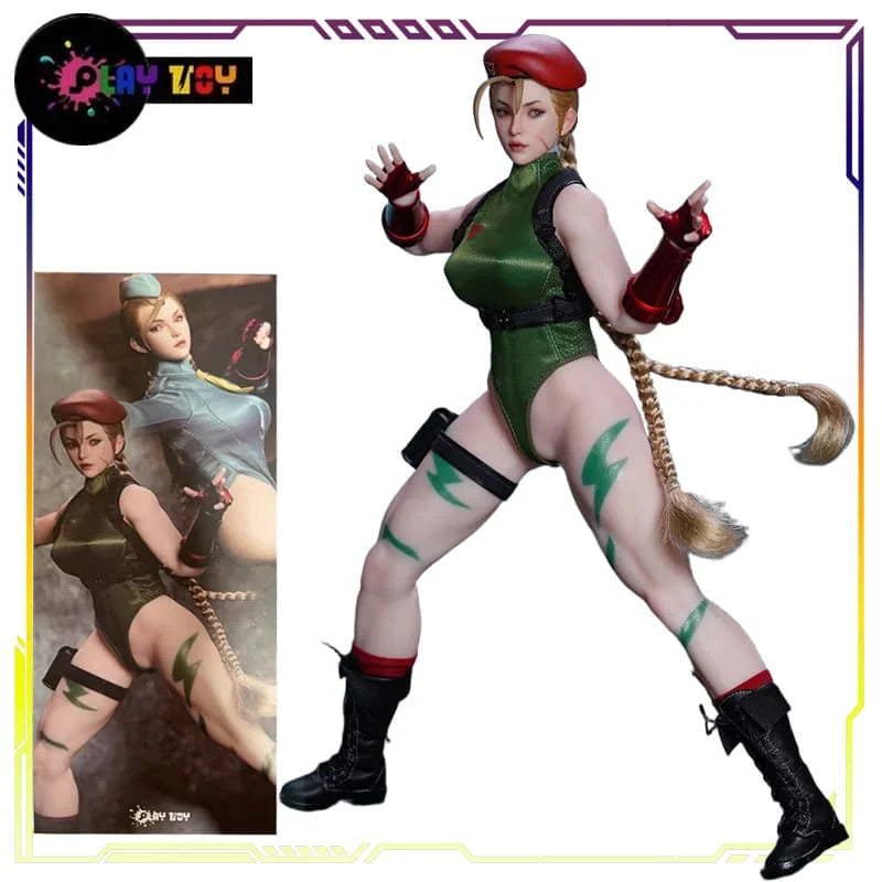 PLAY TOY original 1/6 Street Fighter series Chunli\Cammy Anime Action Figure Model Toys Movable Model Ornaments Gifts for Boys