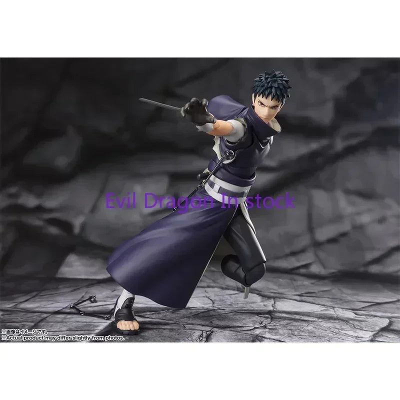 In Stock Original Bandai SH Figuarts SHF Obito Uchiha Hollow Dreams of Despair Naruto Anime Figures Collection Model Toys