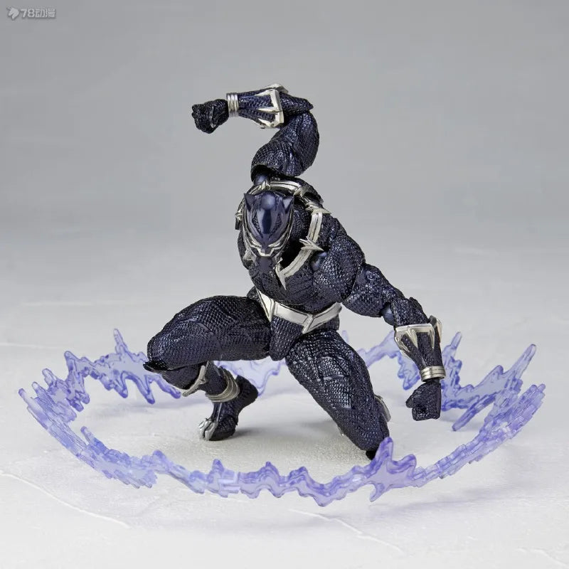 Kaiyodo Original Runner Technology Amazing Yamaguchi Style Series Panther Action Figure Model Toys Movable Model Gifts for Boys