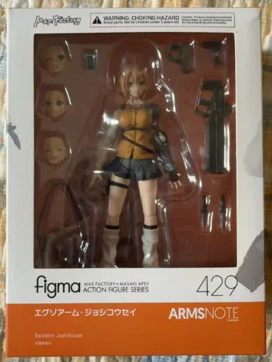 Original Max Factory Figma #429 ARMS NOTE Female High School Student Anime Figure Model Toy Gift Collection