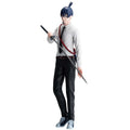 Genuine Bandai Banpresto Chainsaw Man Vibration Stars Aki Hayakawa PVC Original Anime Figure Model Collector Figurine Toys Gift