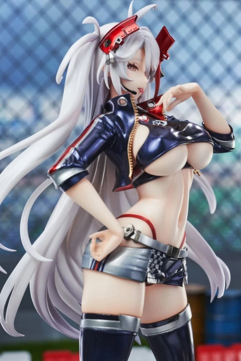 Resin Figure Kit Prinz Eugen WF2024W Azur Lane Race Queen 1/7 Unpainted Garage Resin Kit Model GK