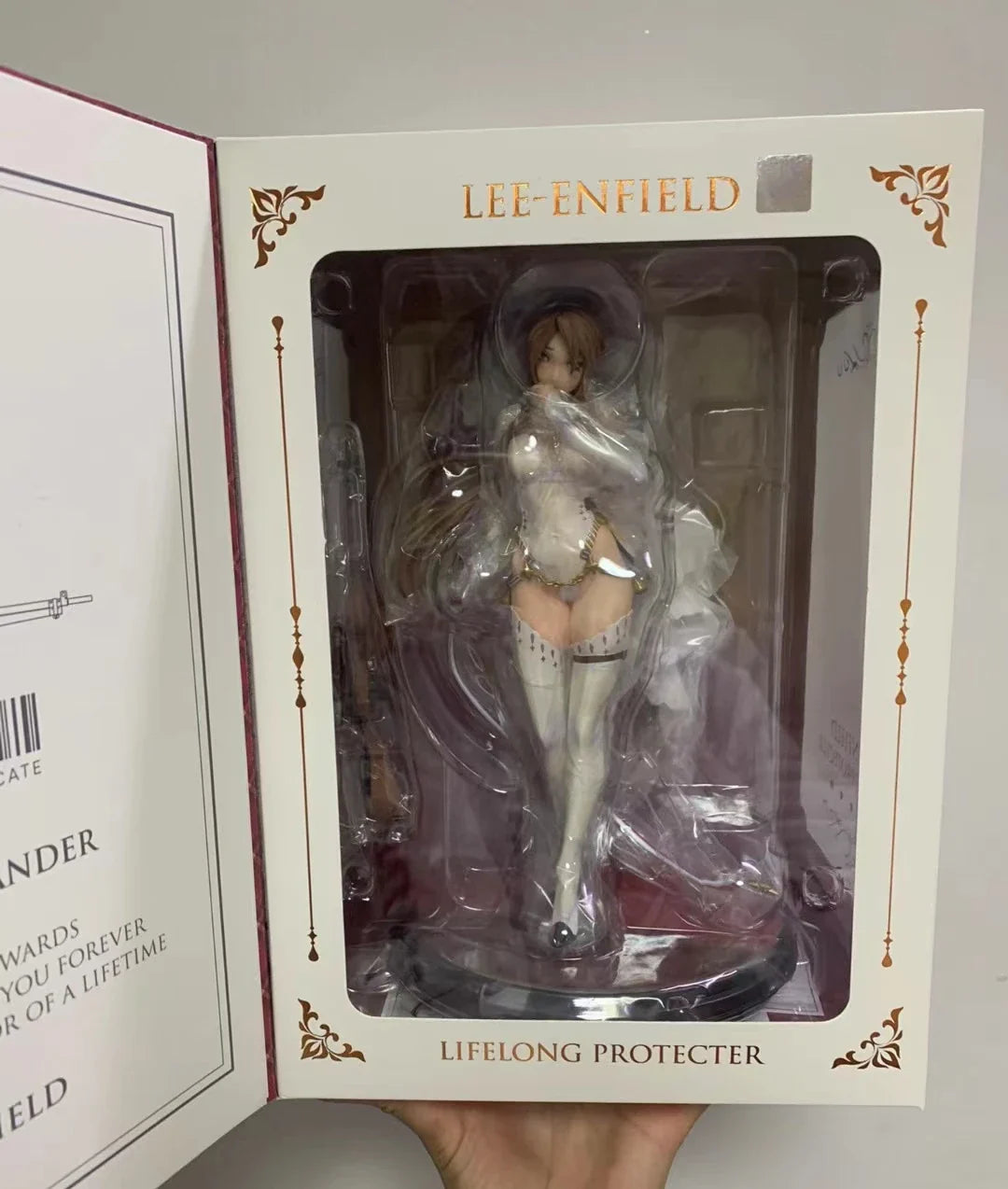 Original spot 1/8 ACTOYS Girls Frontline 25CM Lee Enfield Lifelong Guardian Wedding Dress PVC Figure