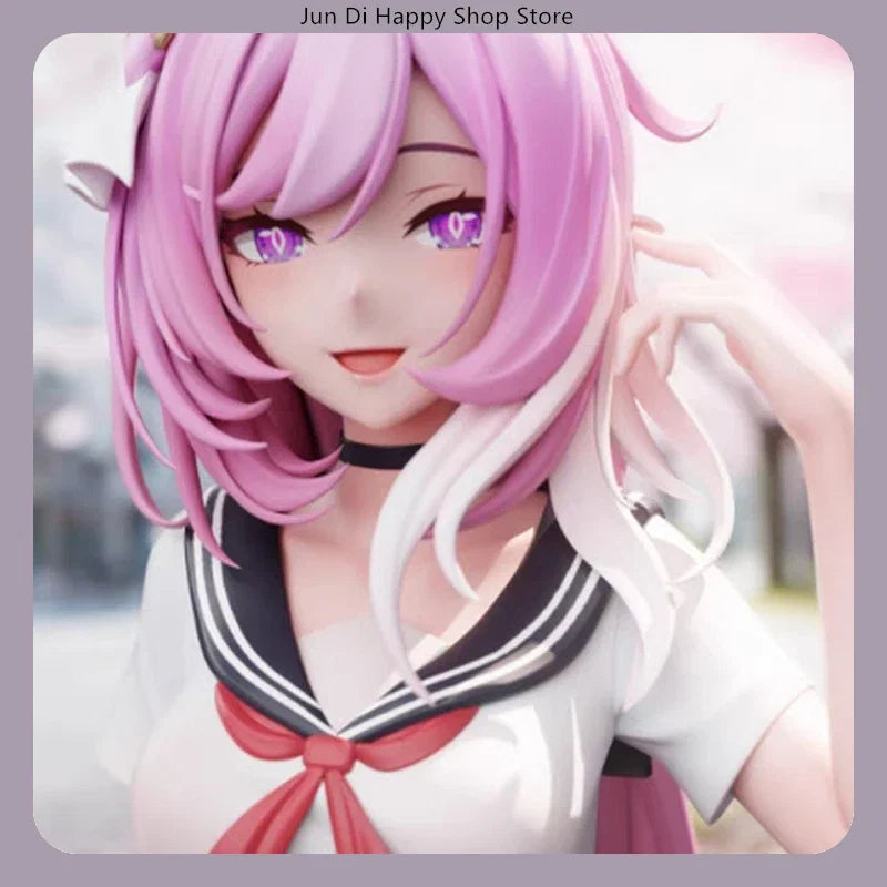 Honkai Impact 3 Elysia School Uniform Standing Pose Anime Figure Model Statue Desktop Decoration