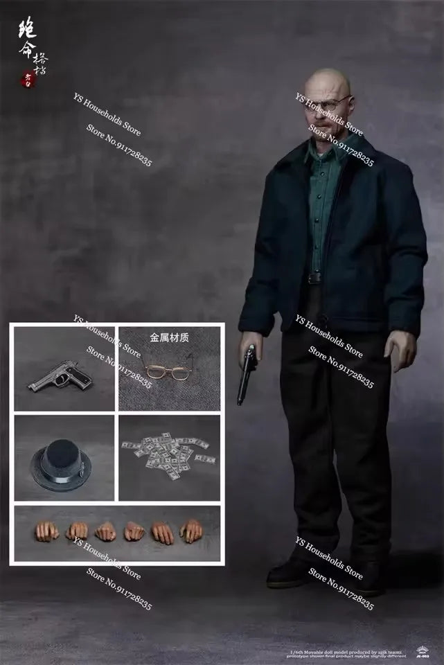 ZGJKTOYS 1/6 JK-003 Alter Weiß JK-004 Junger Junge Pinkman Filigraner 12" Mann Soldat Modell Breaking Bad Fans Sammlung Geschenk