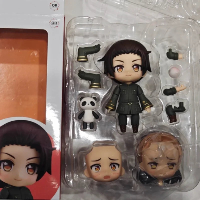 Genuine Hetalia Kiku Arthur Kirkland Ivan Braginsky Alfred F. Jones Wang Yao Anime Peripheral Figure Desktop Ornament Gift