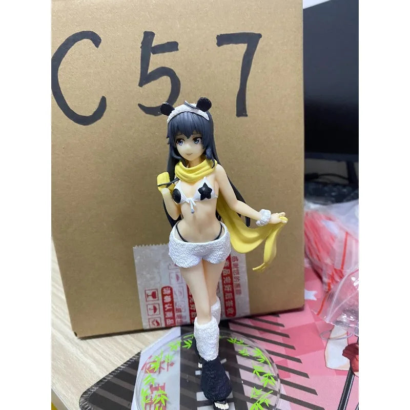 In Stock Ichibansho My Teen Romantic Comedy SNAFU Yukino Yukinoshita Panda Outfit Prize Figure Anime Collectible Gift