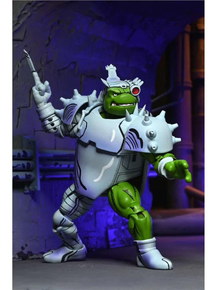 NECA 54403 Toys Teenage Mutant Ninja Turtles (Mirage Comics) - Cyborg Donatello 7" Scale Action Figure Doll Gift Collection TMNT