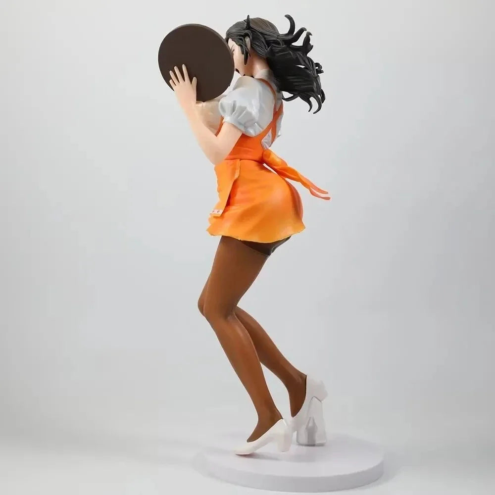 Young Wife 29cm  Waitress Hitomi Girl Figure Oda Non Product Model Statue Boys Collection Desktop Decoration Ornament Toys Gifts