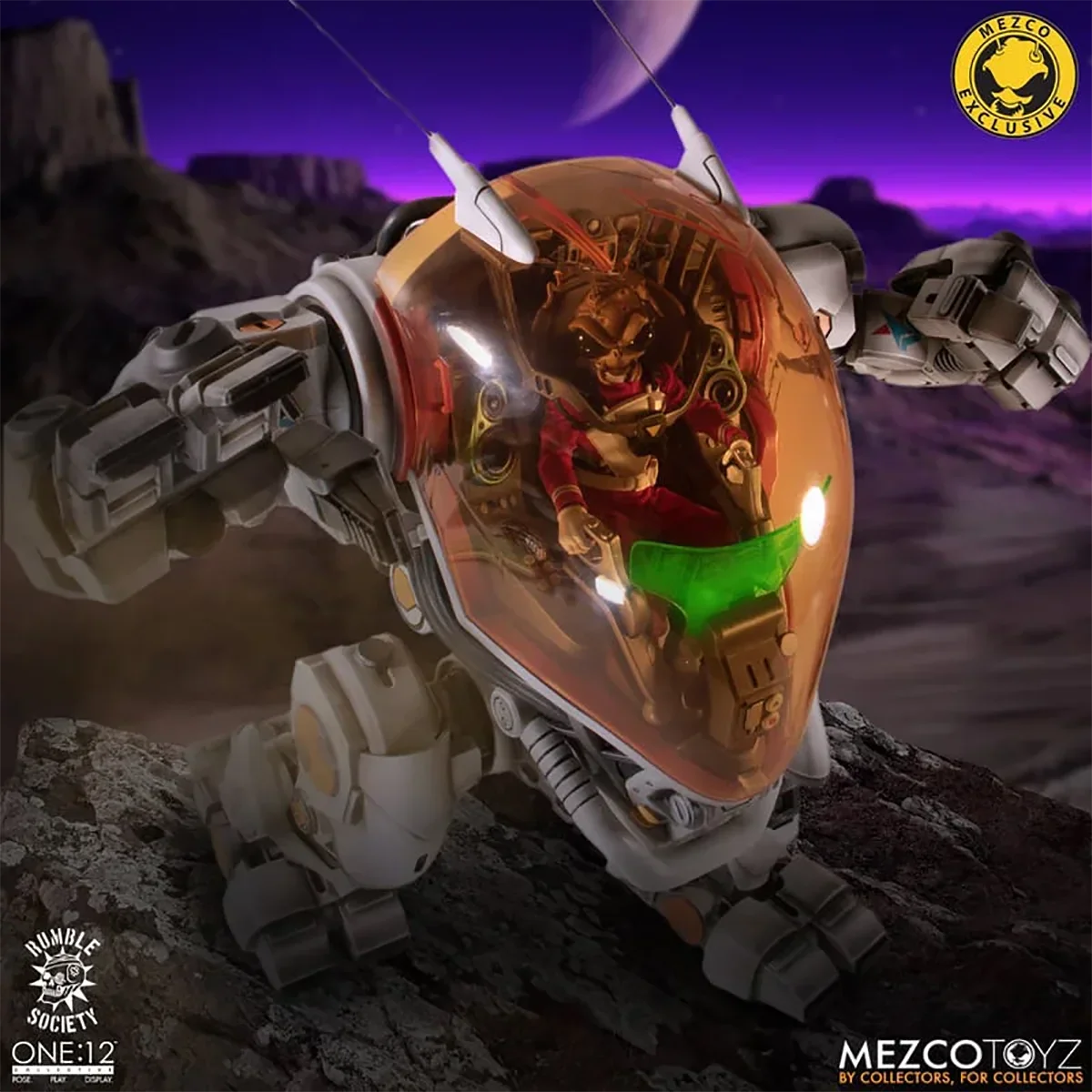 Original MEZCO One:12 Collective Void Cadet Gomez and Vortex Strike Suit Figures In Stock Action Collection Model Toys