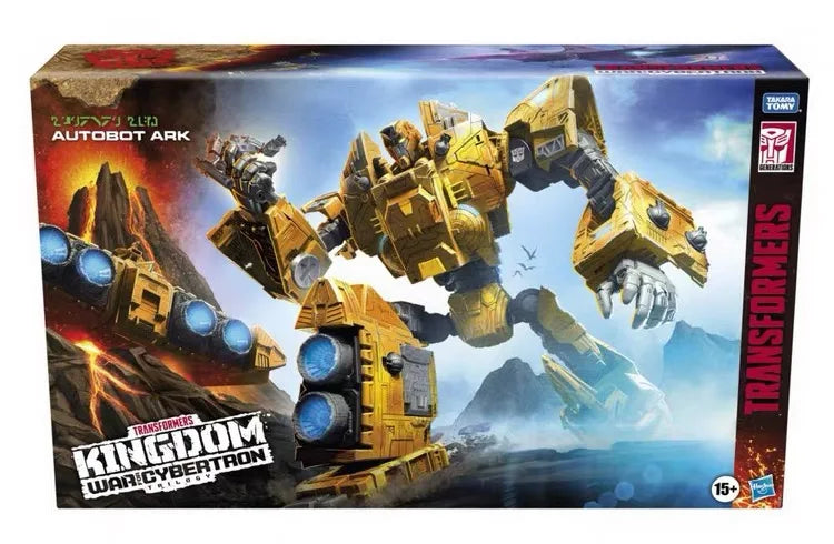 【Hot Sales】 Original Hasbro Transformers War for Cybertron Kingdom F1152 Autobot Ark Deluxe-Klasse Anime Figur Action-Spielzeugmodell