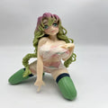 18cm Demon Slayer Anime Figure Sexy Girl Kanroji Mitsuri Model Doll Kneeling Position Statue Collection Toy Decoration Gift