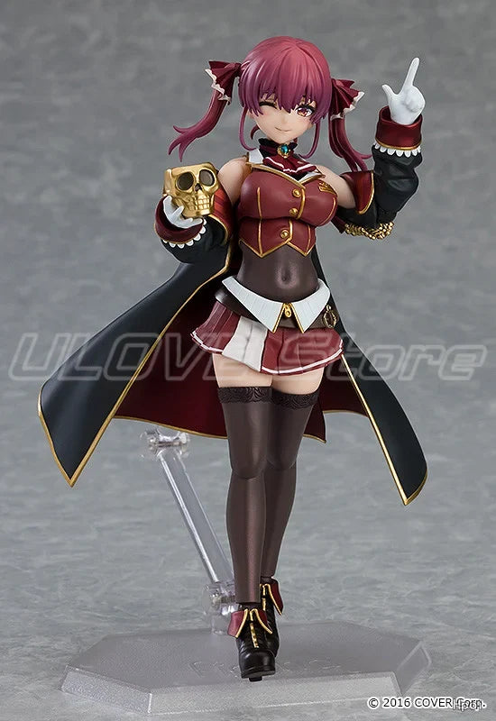 Original Max Factory Figma#577 Hololive Houshou Marine Anime Figure Model