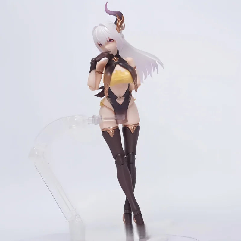 Eiifox Bearpanda Hua Xia Action Figure Collectible Gods And Ghosts Series Painted Skin Articulated Model Anime Merch Toy Gift