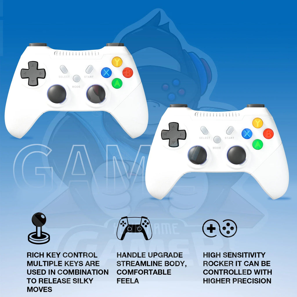 G8 128G Retro Video Classic Game Console WIFI 5G Android Network Game Box One High-definition TV Player 2.4G Wireless Controller